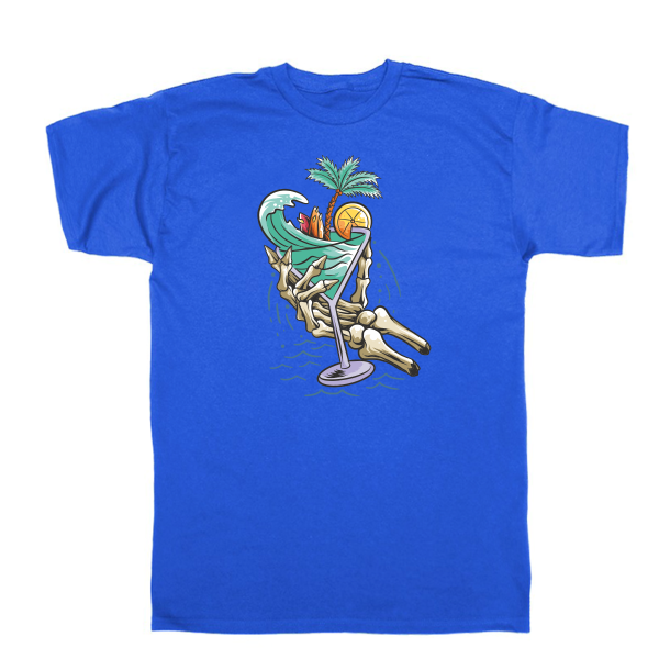 Тениска с цветен принт COCTAIL Тениска с цветен принт COCTAIL